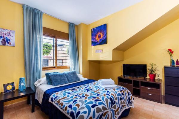 Cama o camas de una habitación en Apartamento estudio