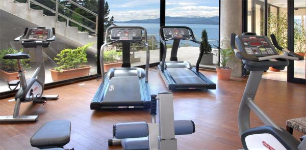 Gimnasio o instalaciones de fitness de Cacique Inacayal Lake Hotel & Spa