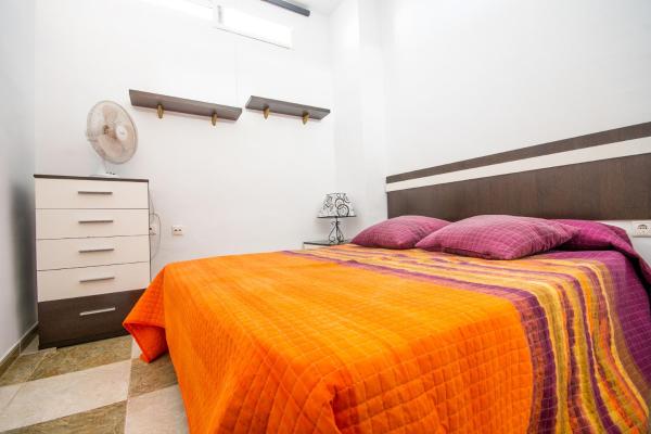 Cama o camas de una habitación en Cubo's Apartamento 2 Concha del Mar