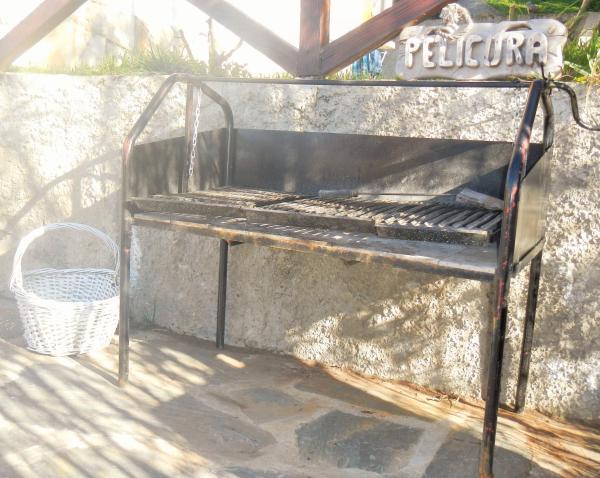 Equipamiento para parrilladas disponible en la casa de vacaciones