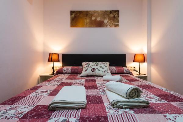 Cama o camas de una habitación en Granada Centro Realejo Casco histórico