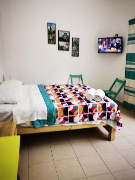 Cama o camas de una habitación en Terraza Sancris