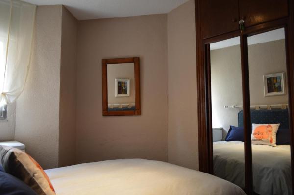 Cama o camas de una habitación en Apartamento en Las Gondolas
