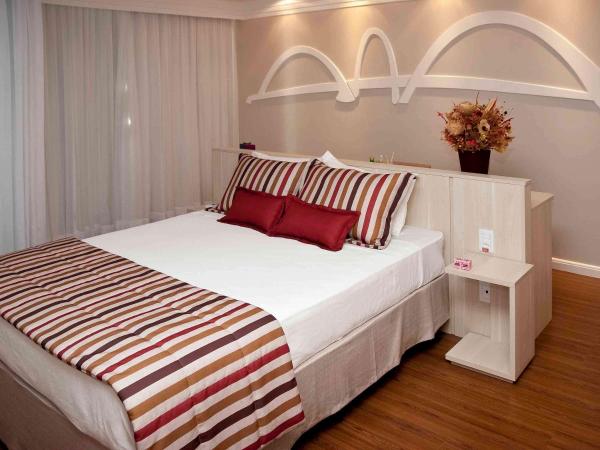 Cama o camas de una habitación en Mercure Brasilia Lider