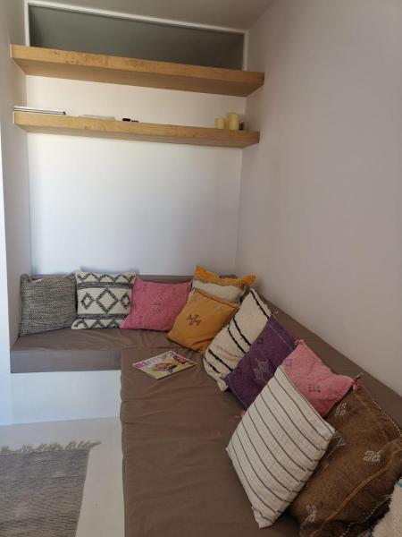 Cama o camas de una habitación en Livingtarifa Apartamento Valhalla