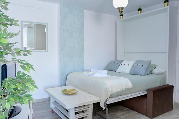 Cama o camas de una habitación en Apartamento Murillo