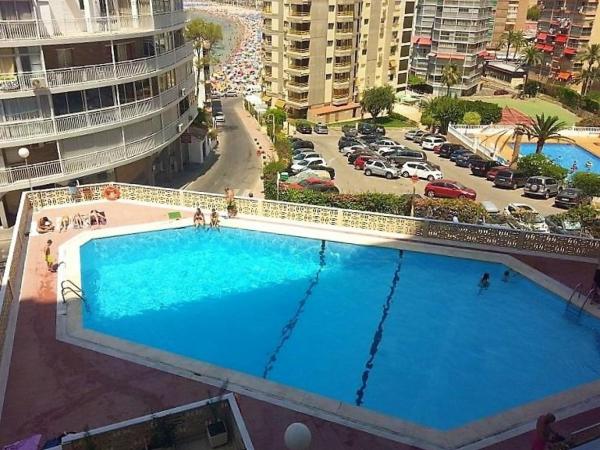 Vista de la piscina de High floor Levante beach Apartamentos Seaview o alrededores