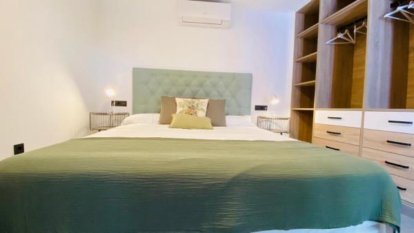 Cama o camas de una habitación en Casa Diaz Recuerda - Bajo