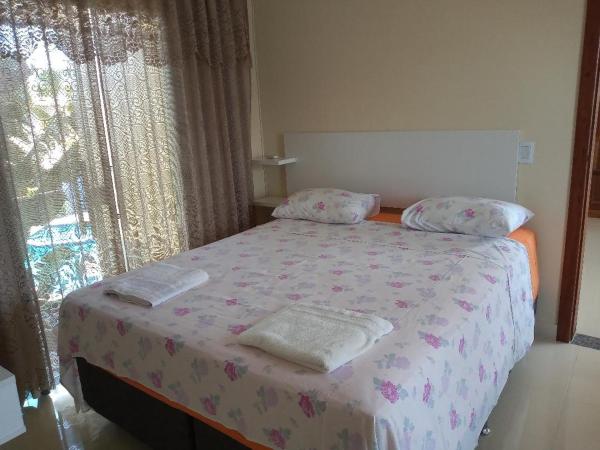 Cama o camas de una habitación en Residence Vila Europa