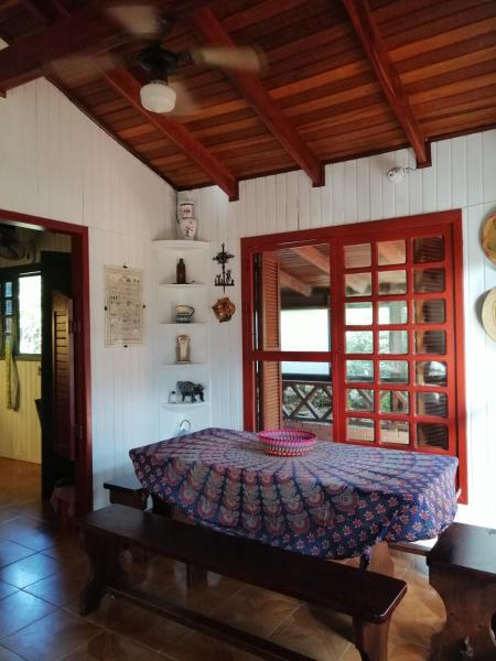 a bedroom with a bed in a room at La Manuela in Piriápolis