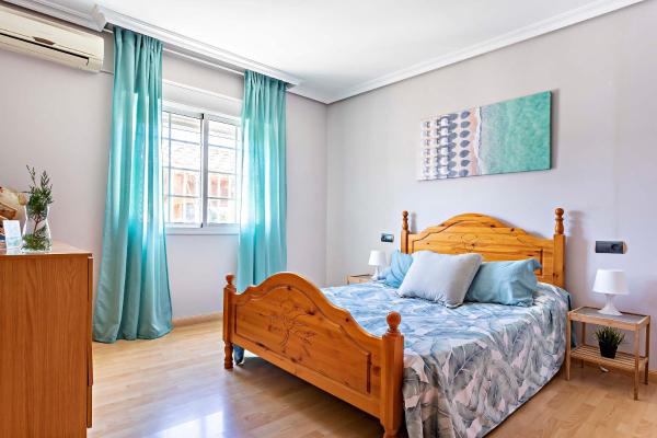 Cama o camas de una habitación en Villa Sol de Gata