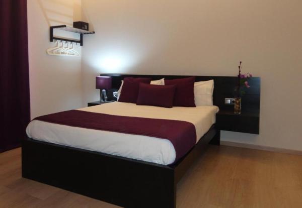 Cama o camas de una habitación en BruStar Gotic-Centric