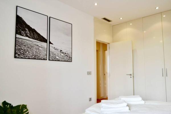 Cama o camas de una habitación en Hola Valencia - Holiday Apartments