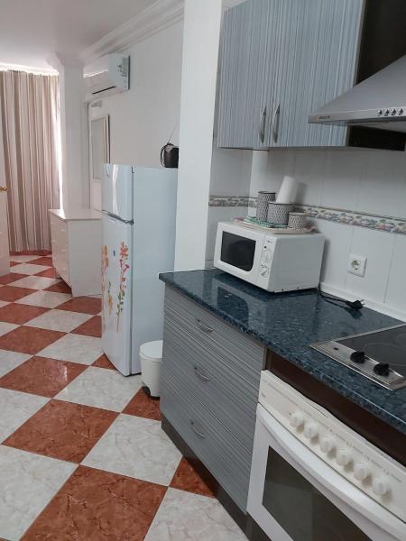 Una cocina o zona de cocina en Apartamento El Sol