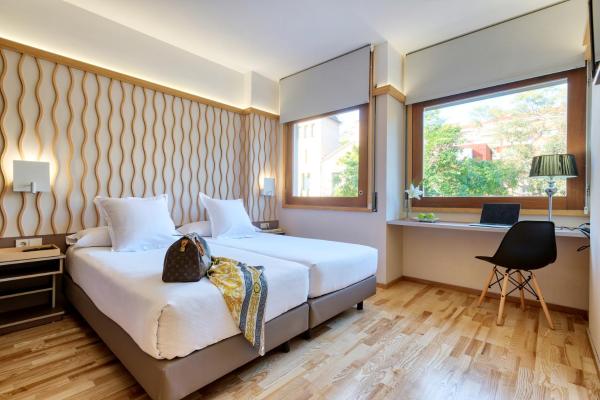 Cama o camas de una habitación en Bonanova Suite