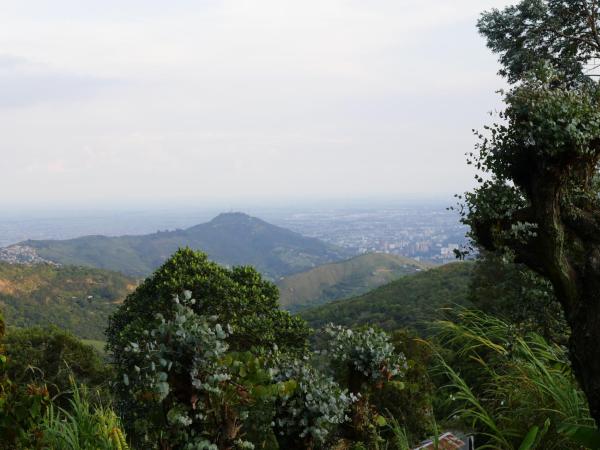Vista general de una montaña o vista desde la casa o chalet 