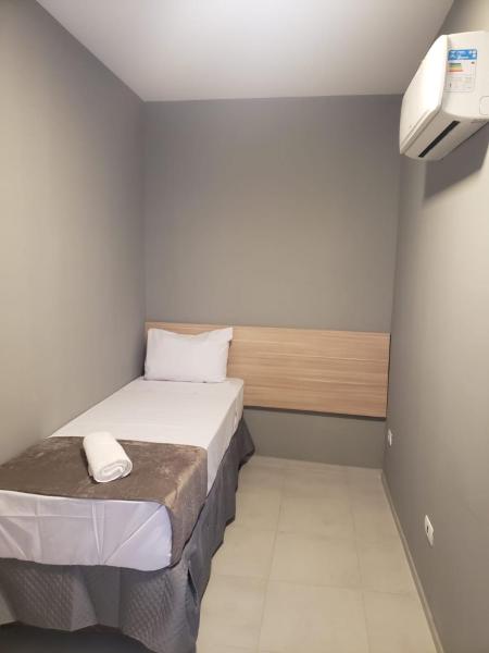 Cama o camas de una habitación en Unity Hotel - Vila Mariana SP