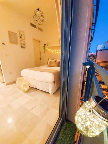 Un baño de Luminoso apartamento en el centro de Málaga