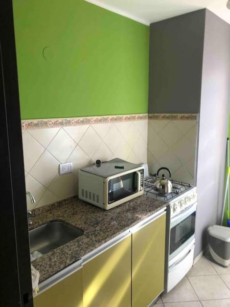 Una cocina o kitchenette en Dpto 1d en Nva Cordoba excelente ubicación
