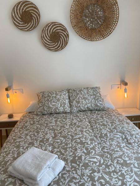 Cama o camas de una habitación en Precioso apartamento en el centro de Fuengirola