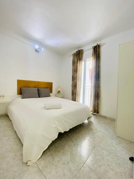 Cama o camas de una habitación en Basic Center Barcelona3 1