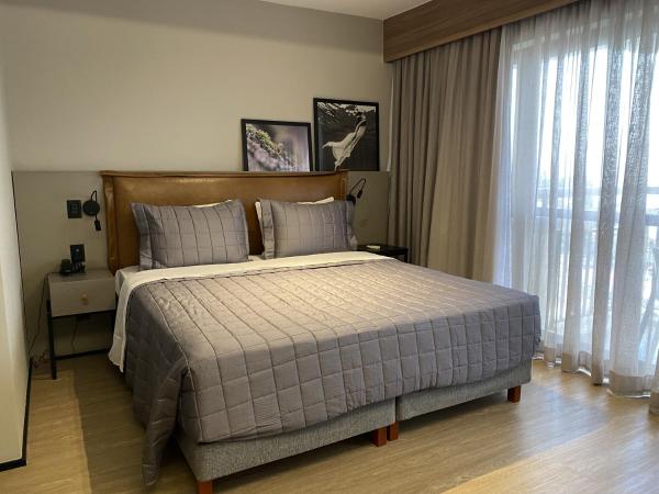 Cama o camas de una habitación en The Capital Flat 1507 - Itaim