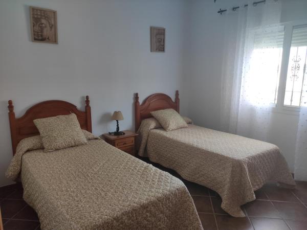 Cama o camas de una habitación en Casa rural Villa Miradri