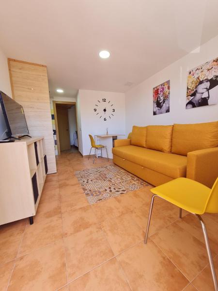 Zona de estar de MálagaSuite Picturesque Apartment