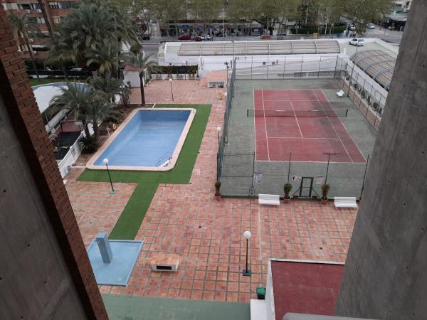 Vista de la piscina de los Gemelos - Fincas Arena o alrededores