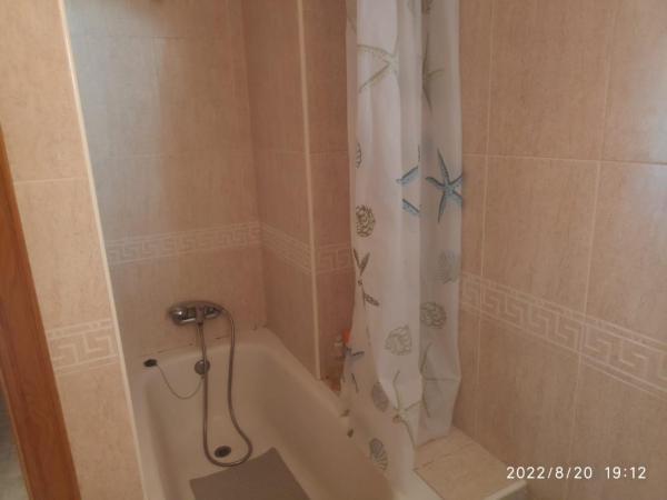 Un baño de Acogedor apartamento entre centro y playa