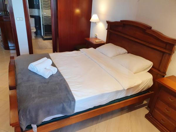 Cama o camas de una habitación en Nogalera Sea&Sun Apartment
