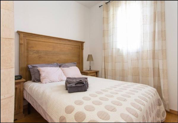 Cama o camas de una habitación en Atico las dos Olivos