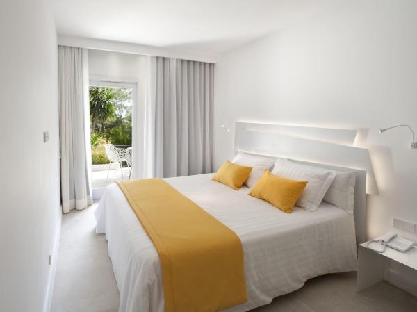 Cama o camas de una habitación en Paraíso de los Pinos