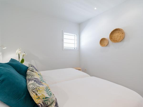 Cama o camas de una habitación en Asara Beach 3