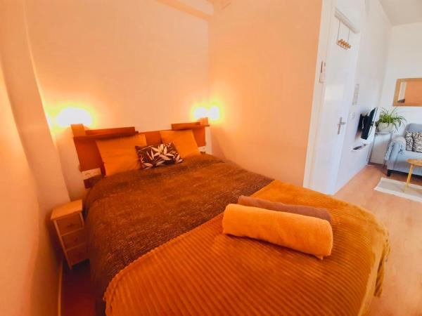 Cama o camas de una habitación en Golden Realejo apartment