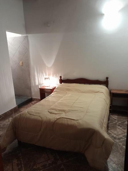 1 dormitorio con 1 cama grande en una habitación en Casa Norte en Salta