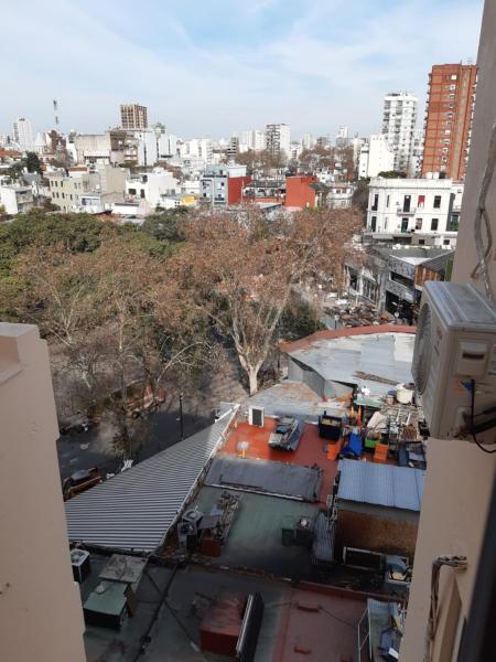 - Vistas a la ciudad desde un edificio en Espacio cómodo para descansar-Plaza Serrano-Palermo Soho en Buenos Aires