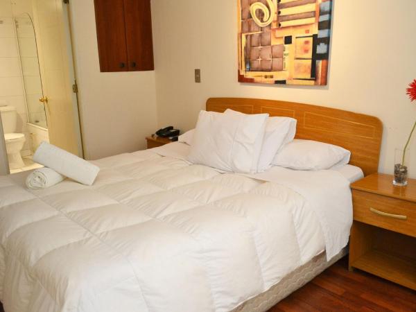Cama o camas de una habitación en Santiago Suite Apartment