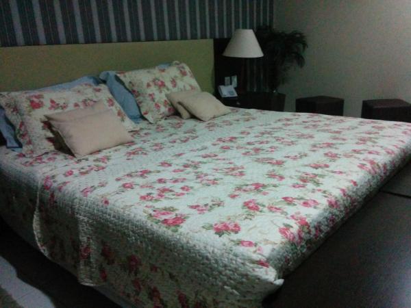 Cama o camas en una habitación de Betel Beach Flat Internacional Boa Viagem