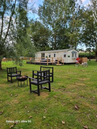 The Duck - Free Fishing, pets welcome - static caravan in Clare, Suffolk accommodation image