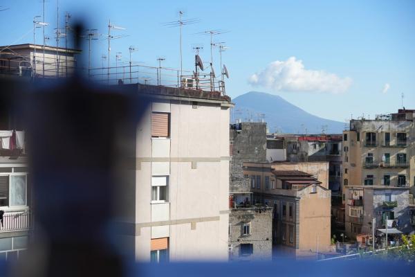 Panorama Vesuvius Affittacamere Guesthouse with Lift near to Subway in Napoli Center accommodation image