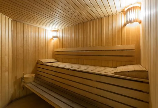  Green Palace Hotel - photo  : Sauna,Chambre à vapeur,Propriété 