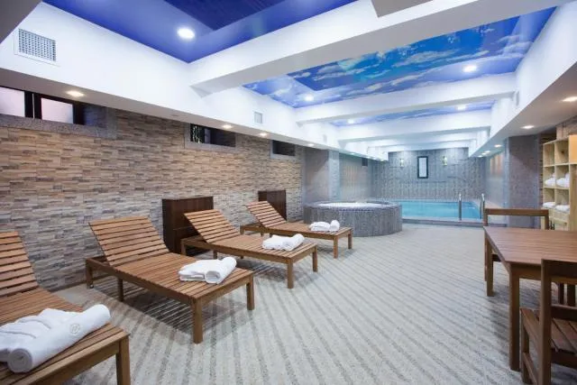  Central Hotel Yerevan - picture  : Swimming pool,Sauna,Spa and wellness centre/facilities,Swimming pool,Property 