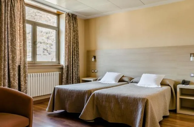  Hotel Panorama - picture  : Bed,Bed,Photo of the whole room,Bedroom,Property,Room 