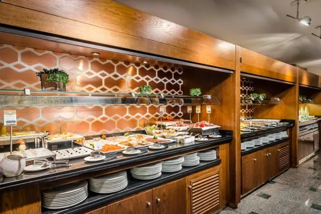  Eurostars Andorra - picture  : Toilet,Food,Lounge or bar,Decorative detail,Buffet breakfast,Property 