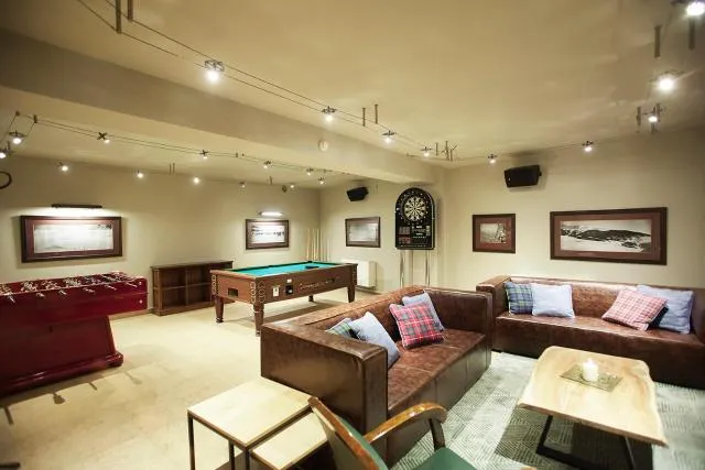  Hotel Ski Plaza & Wellness - picture  : Billiard,Darts,Living room,Lounge or bar,Seating area,Property 