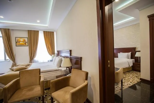  Central Hotel Yerevan - picture  : Bed,Photo of the whole room,Room 