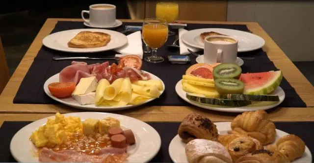  Aparthotel Shusski - picture  : Breakfast,Breakfast,Buffet breakfast,Property 