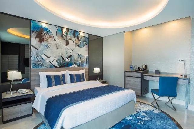  Gulf Court Hotel Business Bay - picture  : Bed,Bedroom,Property 