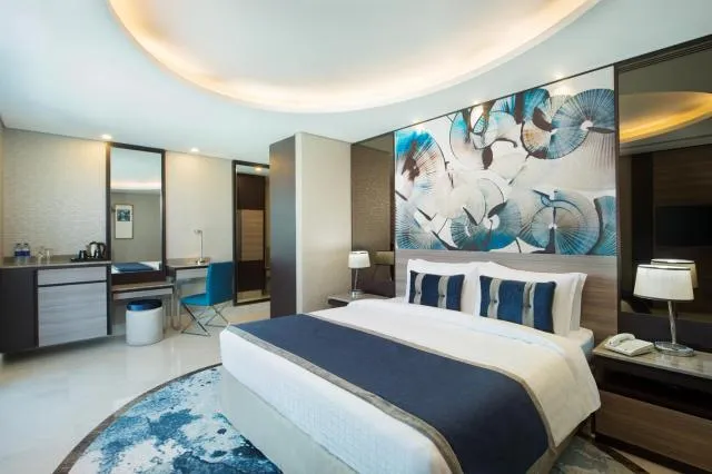  Gulf Court Hotel Business Bay - picture  : Bed,Bed,Bedroom,Property,Room 